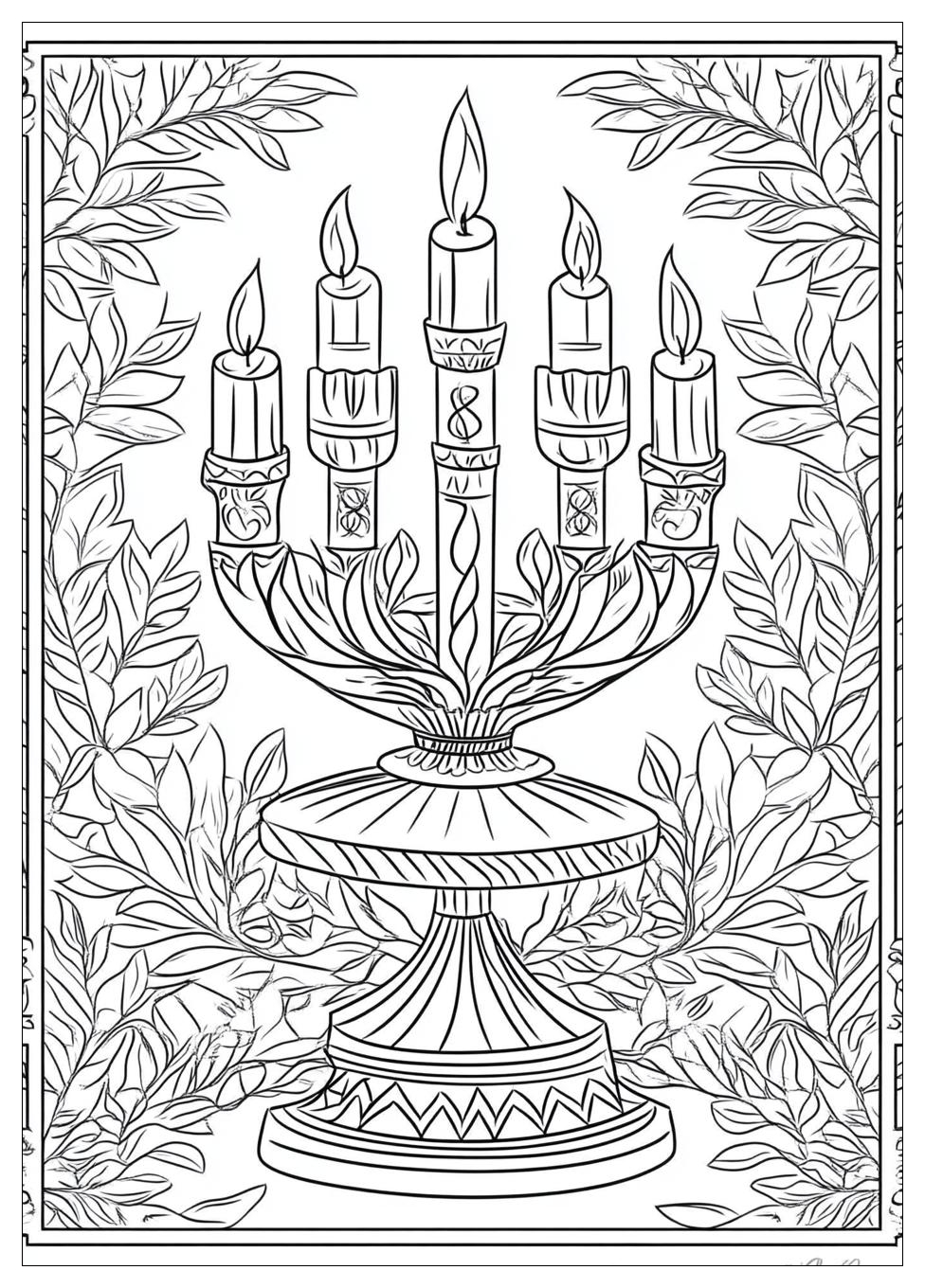 Free Printable Hanukkah Coloring Pages 20 Hanukkah Coloring Pages-20