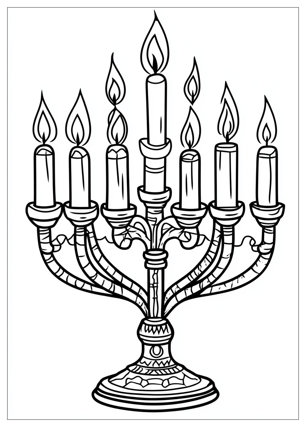 Free Printable Hanukkah Coloring Pages 9 Hanukkah Coloring Pages-9