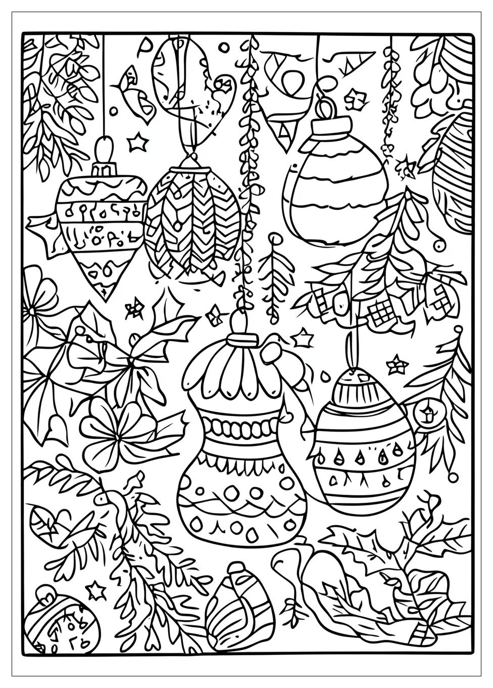 Happy Holidays Coloring Pages-16