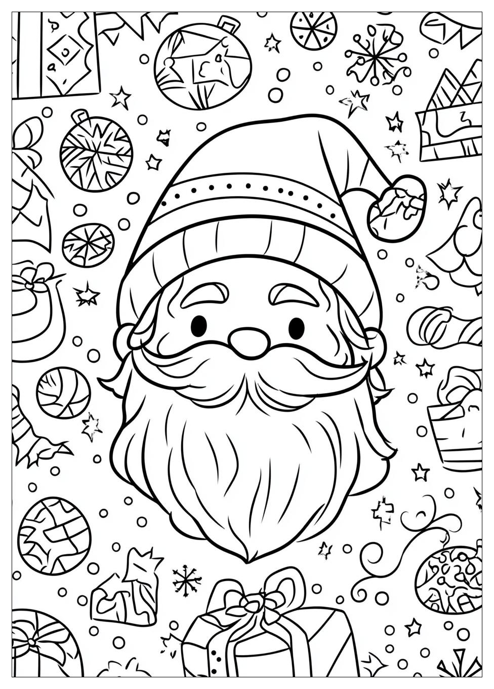 Happy Holidays Coloring Pages-4