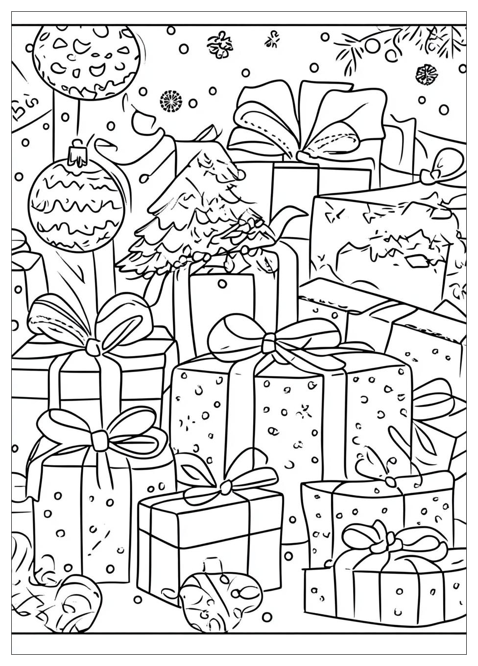 Happy Holidays Coloring Pages-6