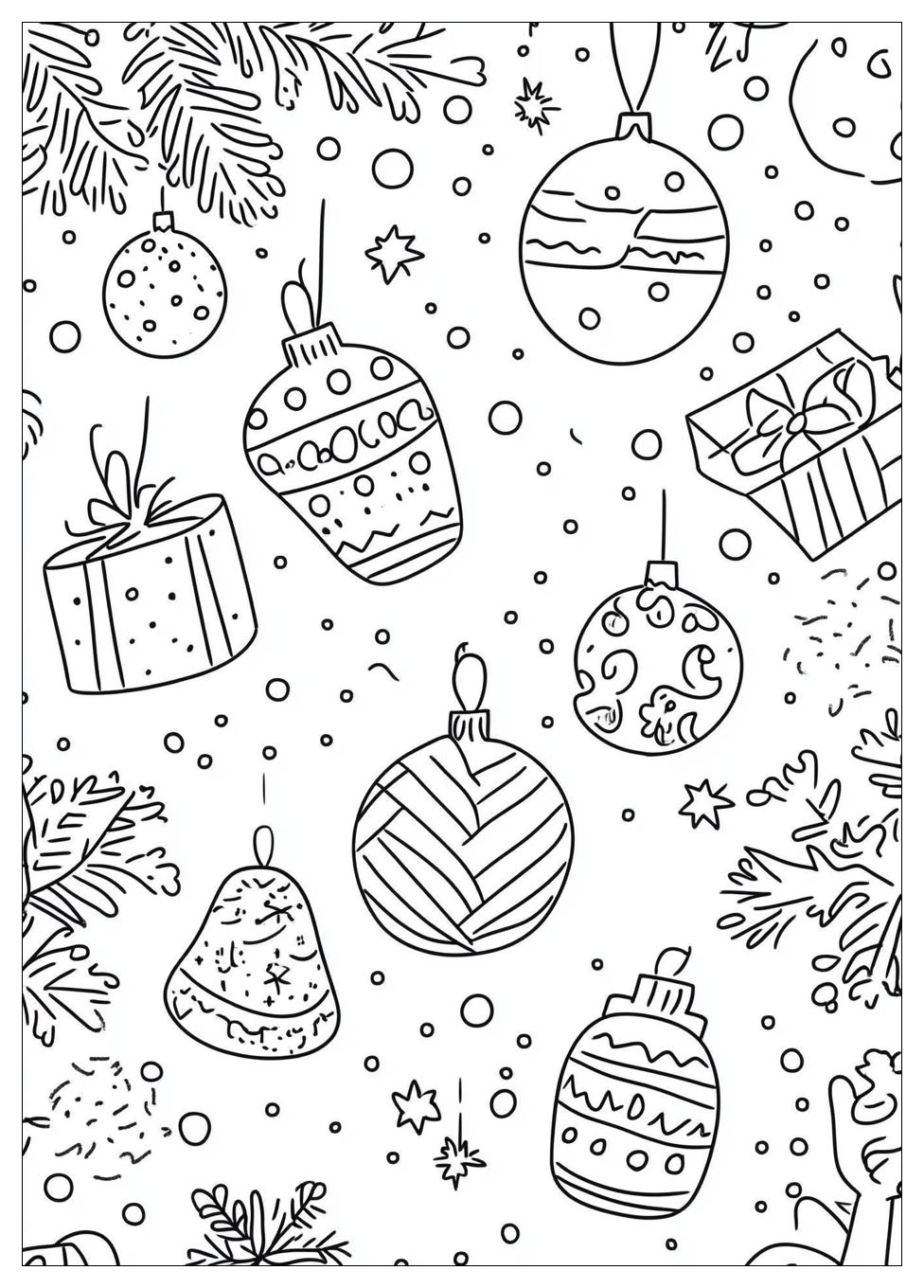 Happy Holidays Coloring Pages-8