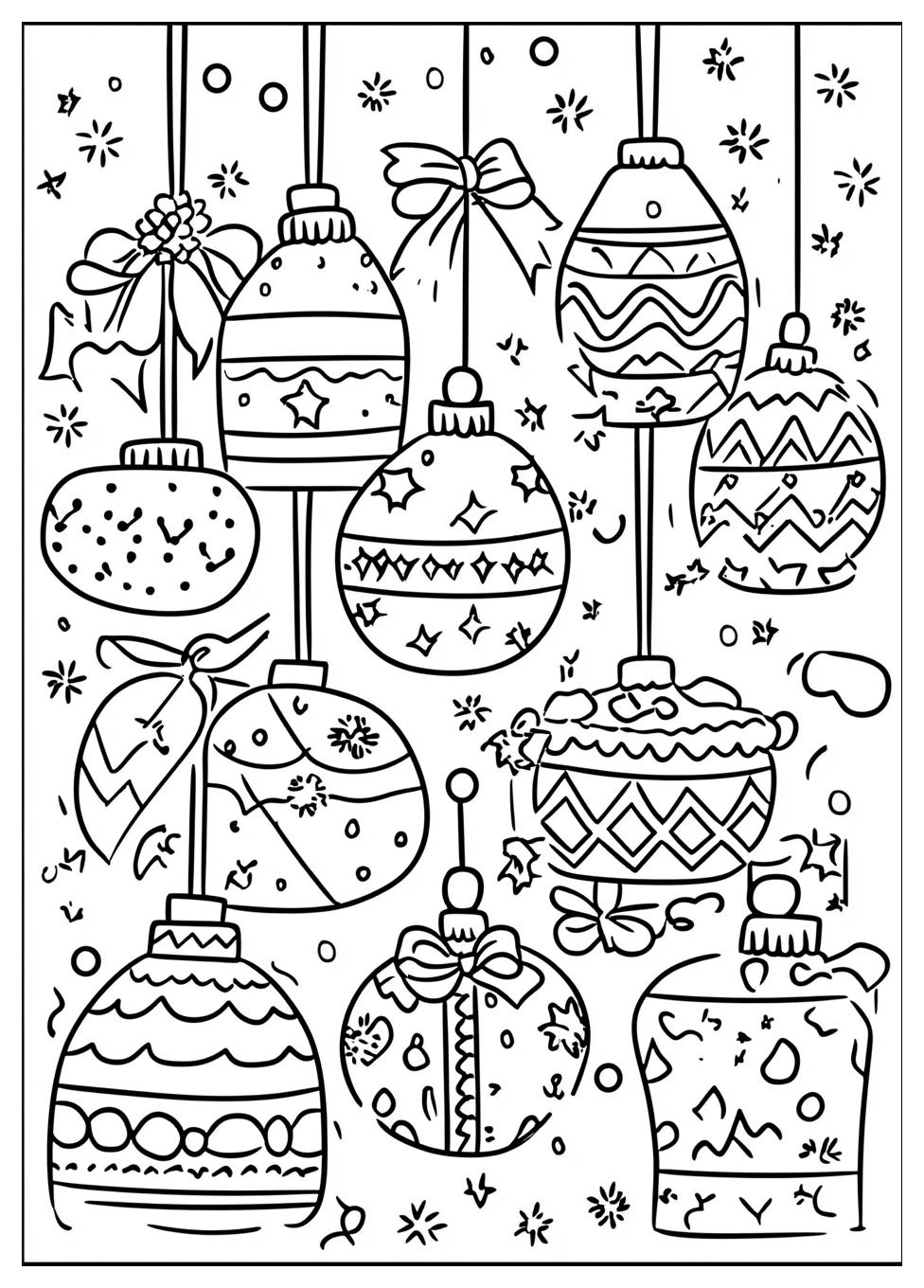 Happy Holidays Coloring Pages-9