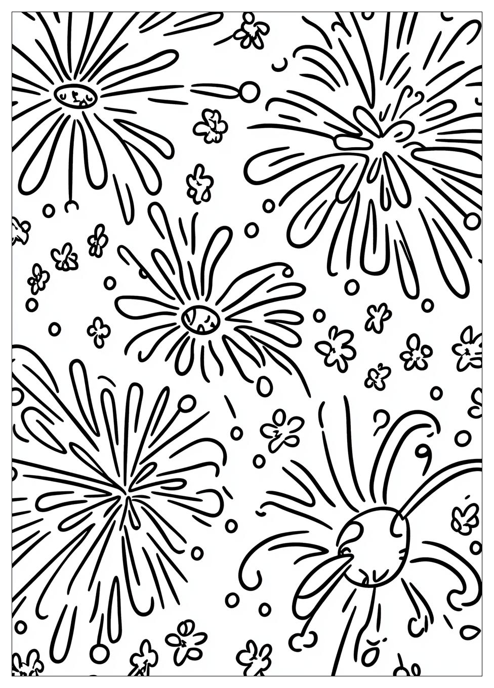 Happy New Year Coloring Pages-8