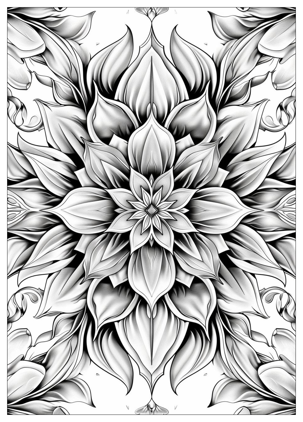 Hard Coloring Pages-20