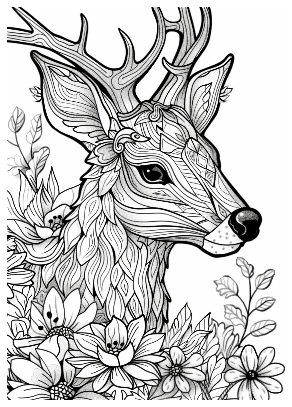 Hard Coloring Pages-8