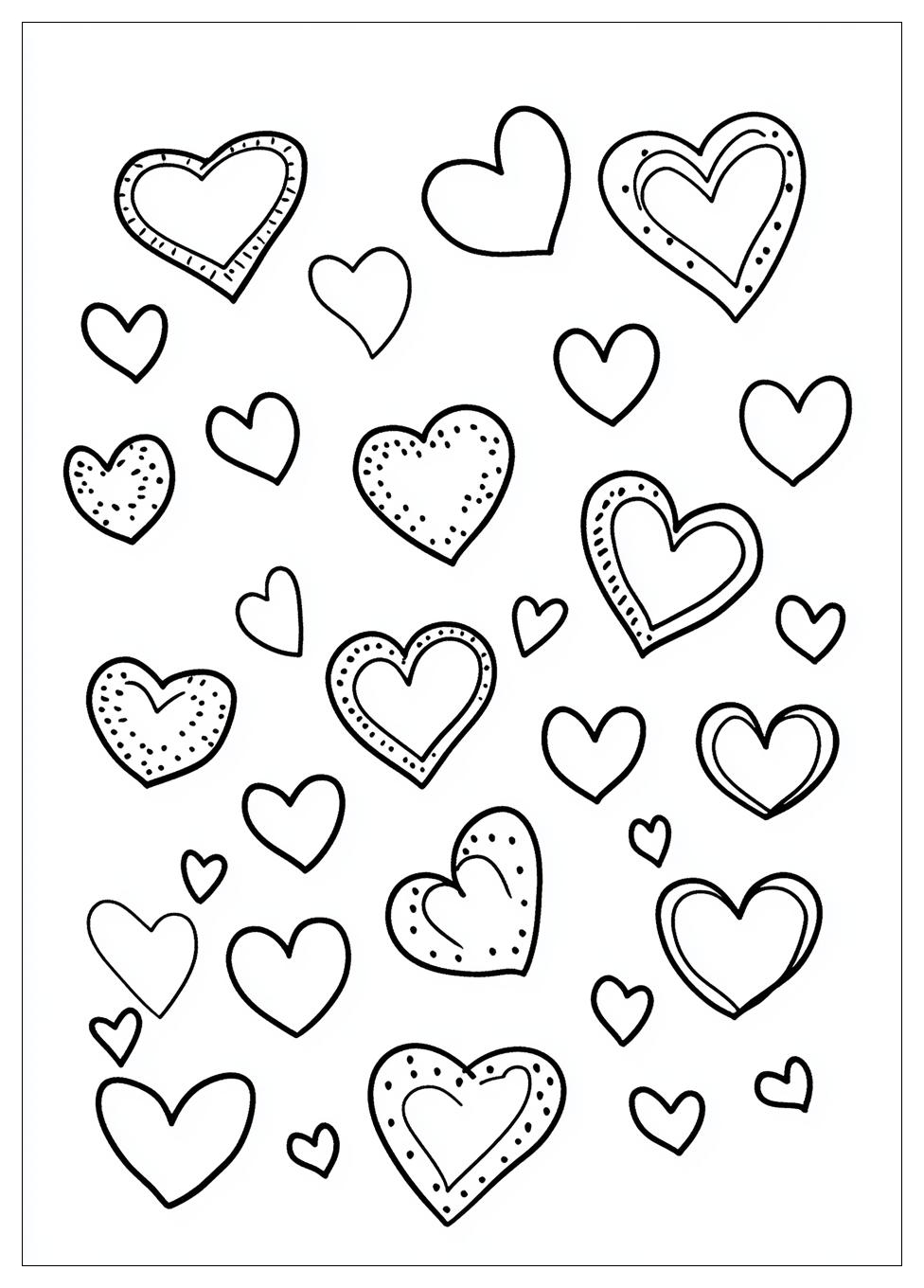 Heart Coloring Pages-10