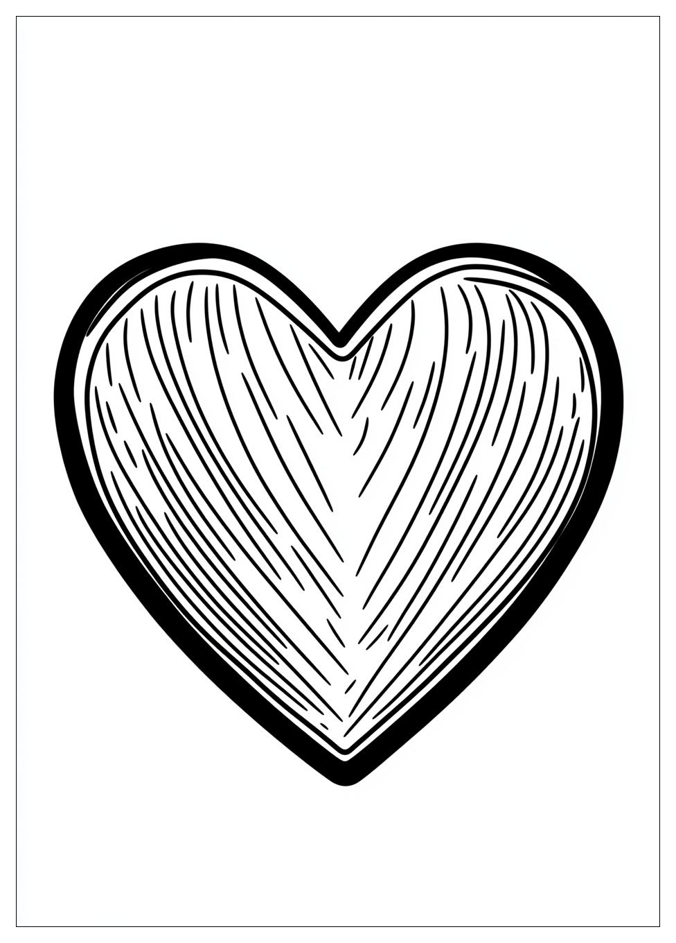 Heart Coloring Pages-11