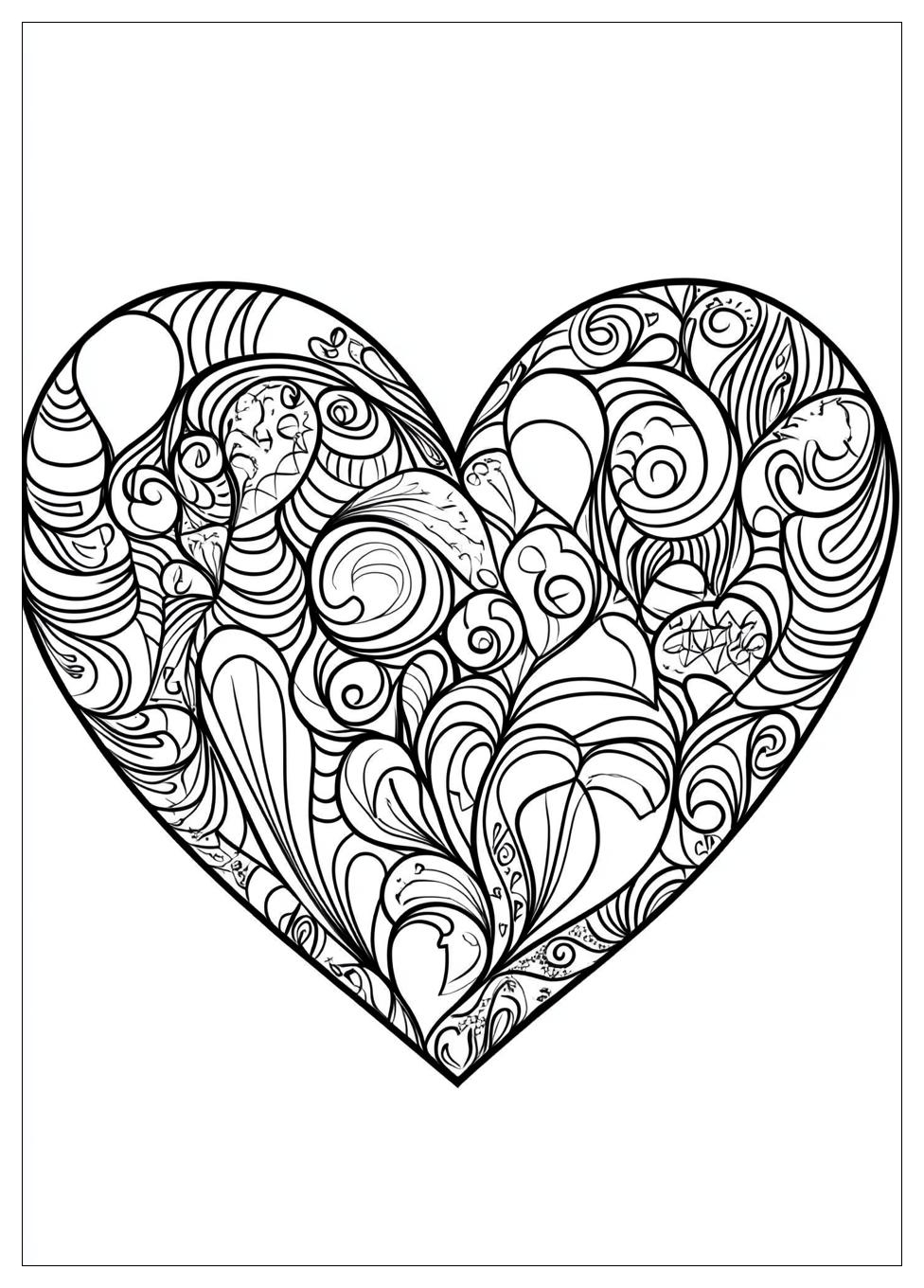 Heart Coloring Pages-15
