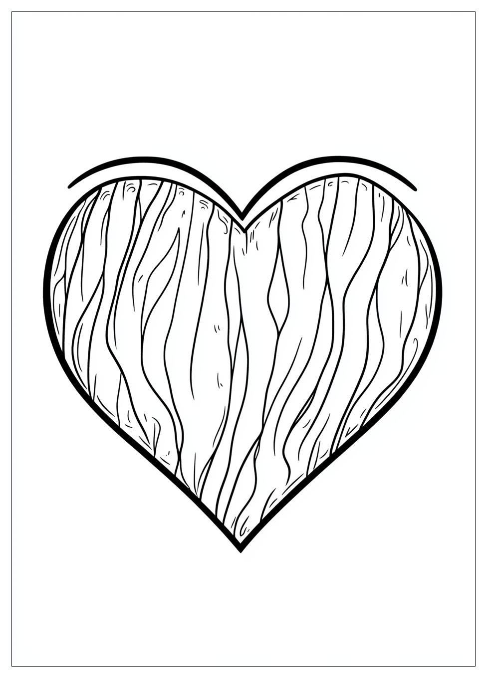Heart Coloring Pages-2