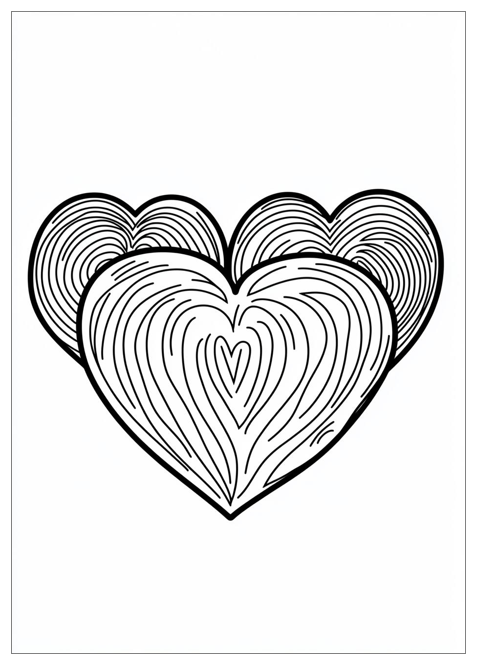 Heart Coloring Pages-5