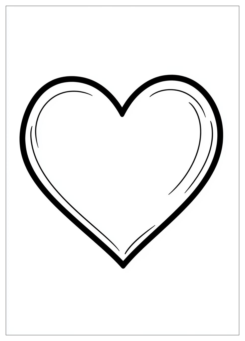 Heart Coloring Pages-7