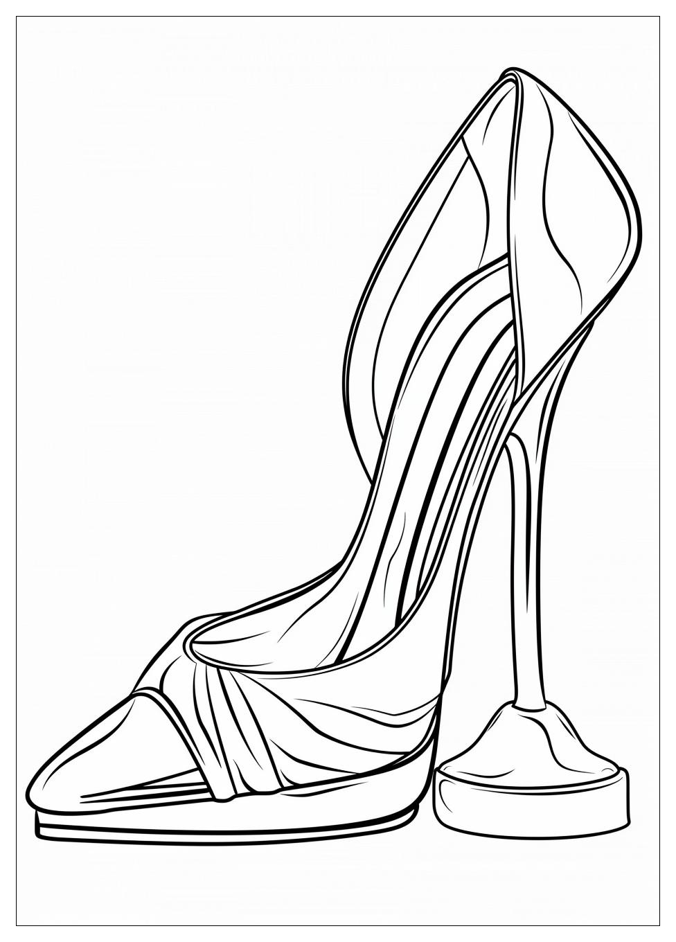 High Heels Coloring Pages-12