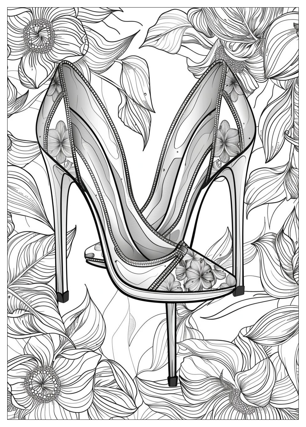 High Heels Coloring Pages-13