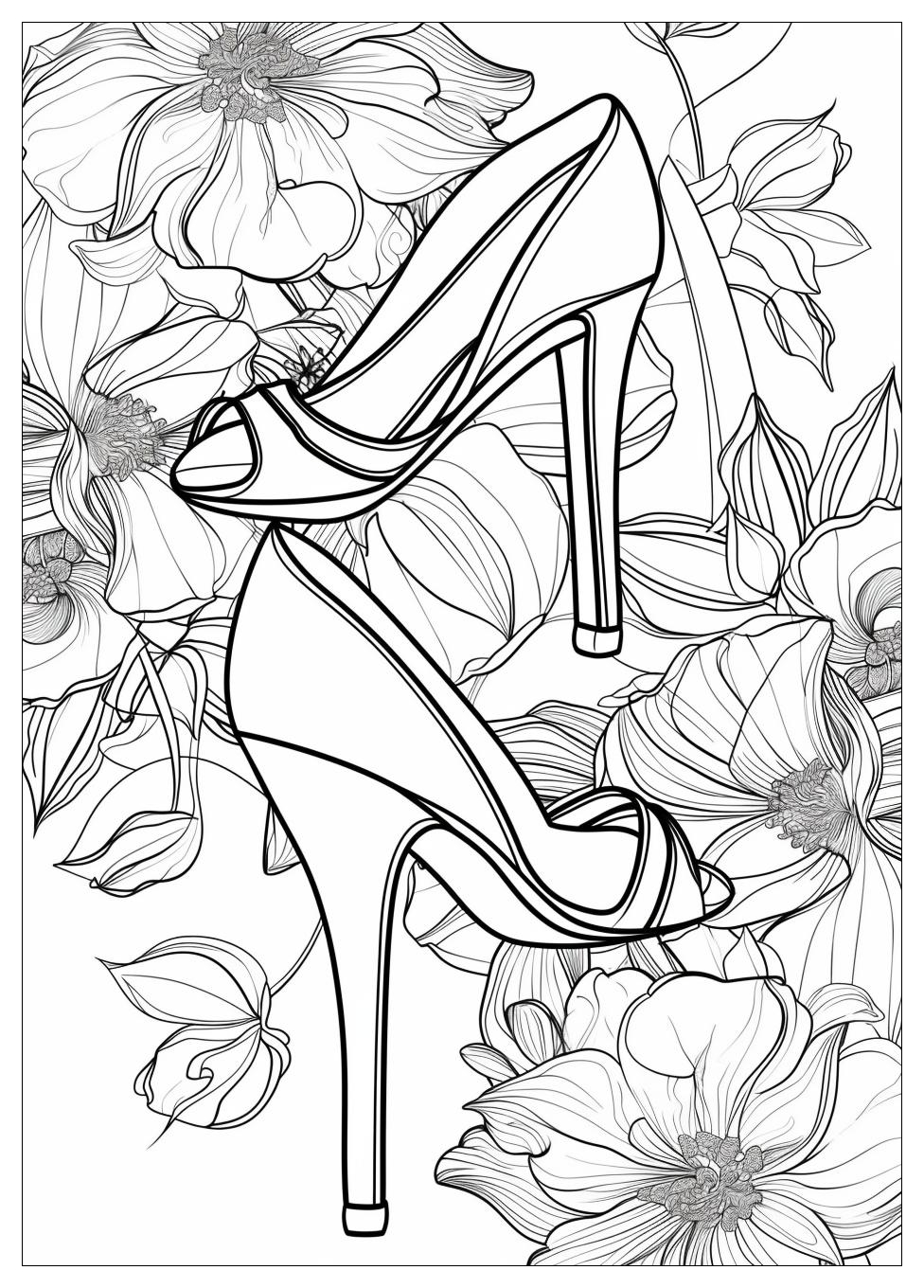 High Heels Coloring Pages-16