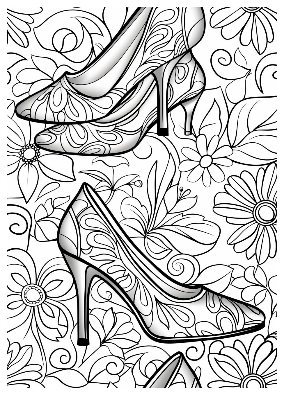 High Heels Coloring Pages-18