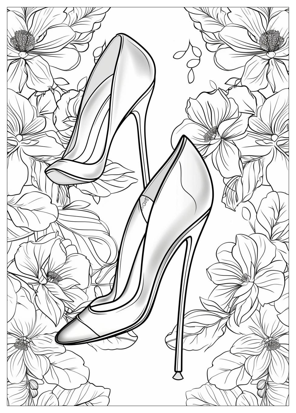 High Heels Coloring Pages-20