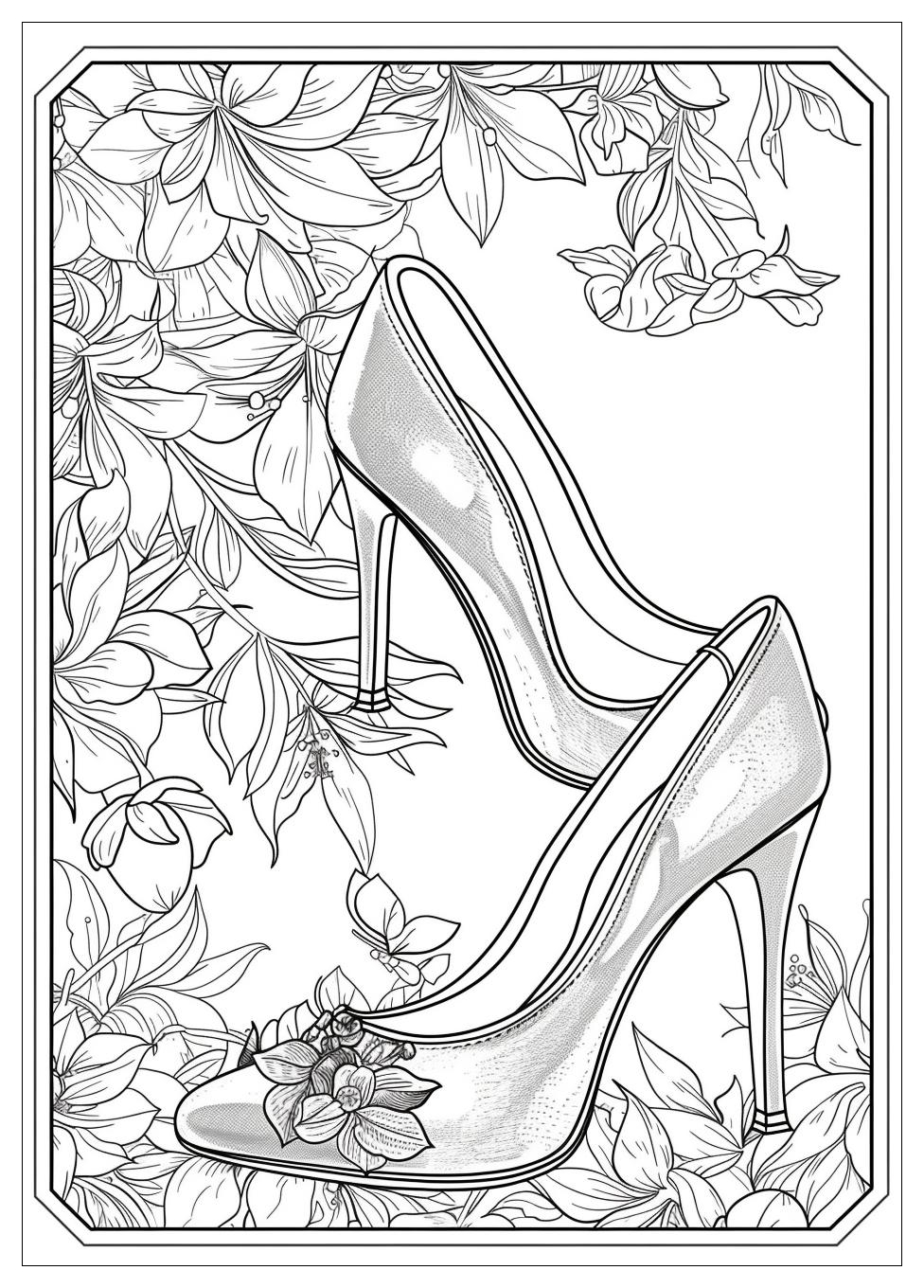 High Heels Coloring Pages-3