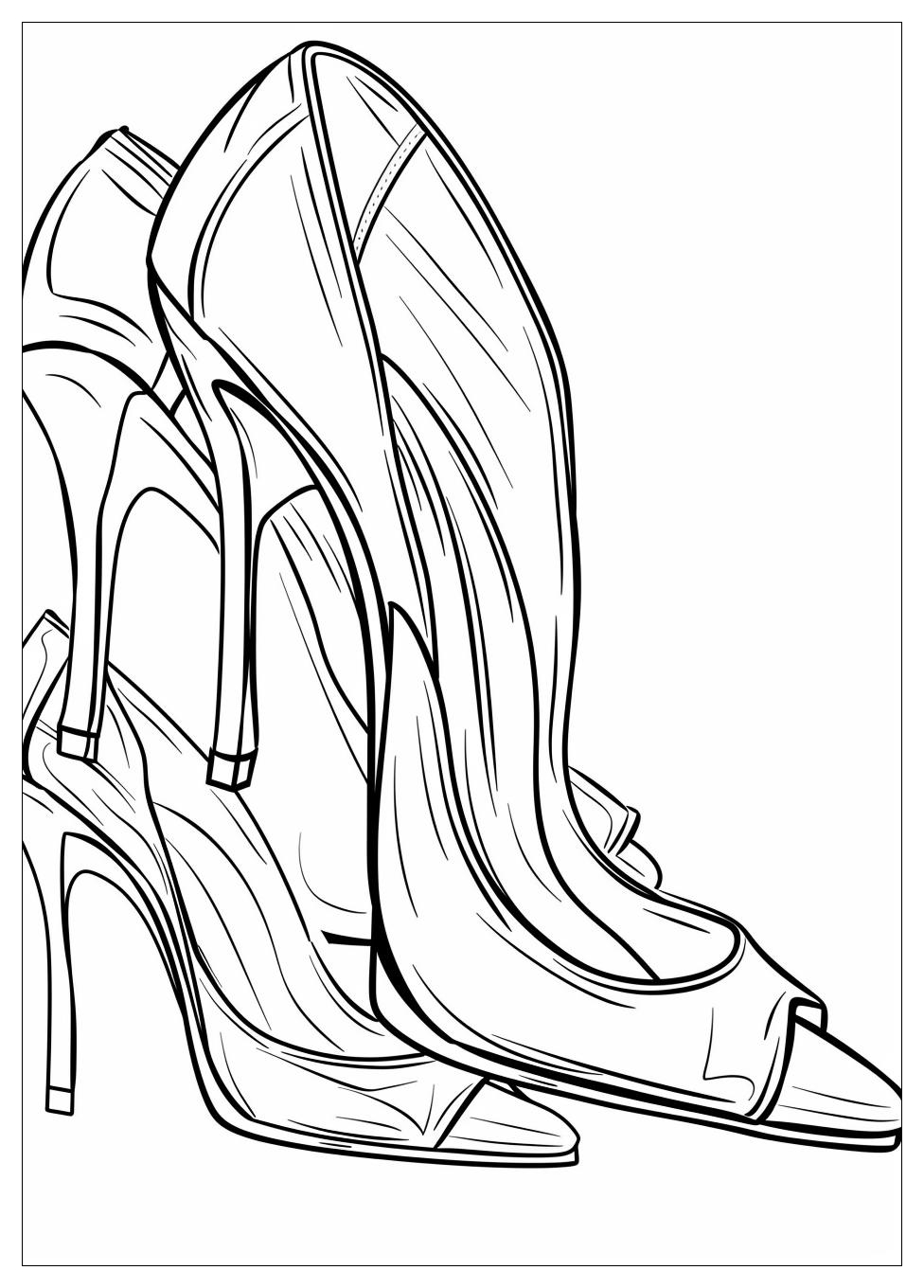High Heels Coloring Pages-6