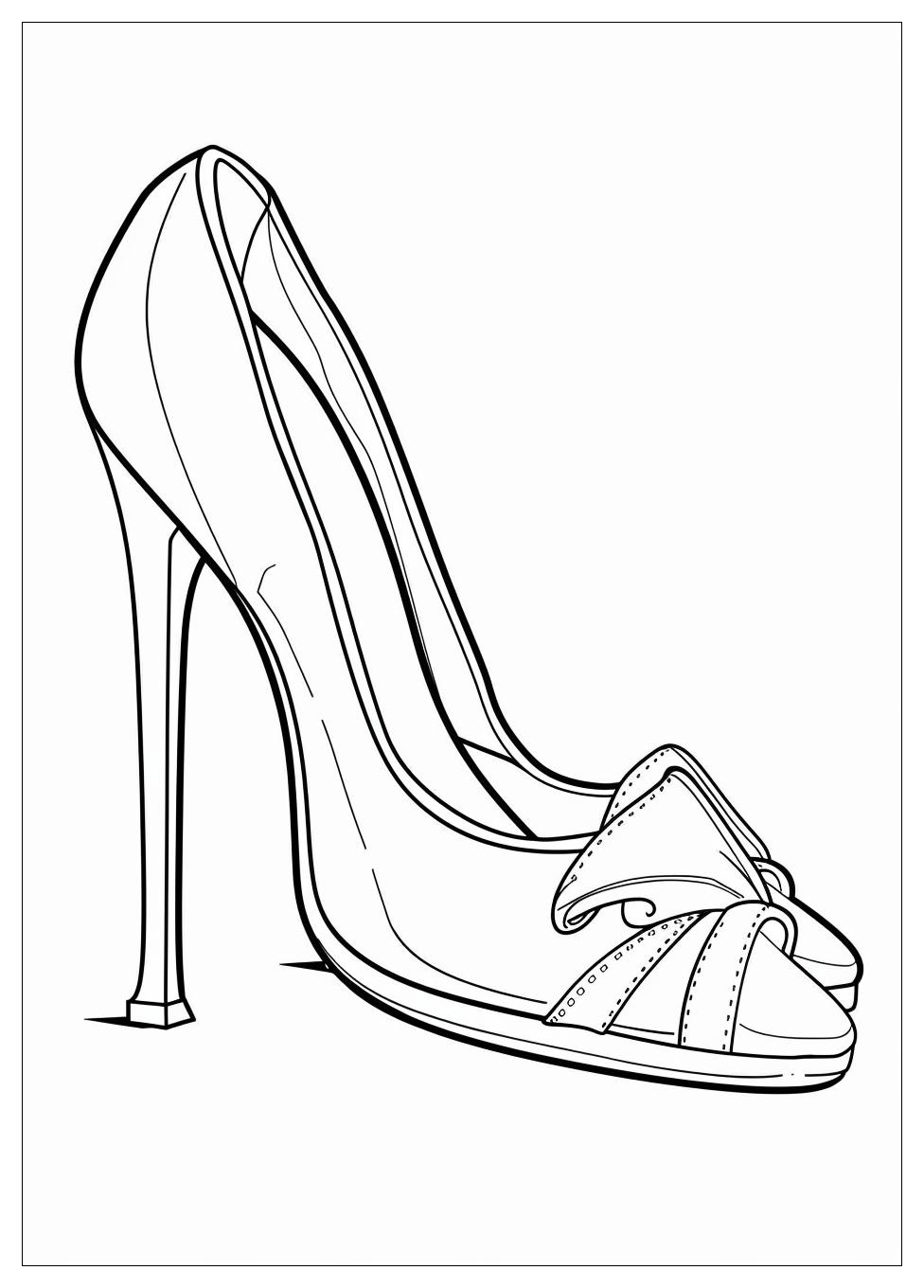 High Heels Coloring Pages-7