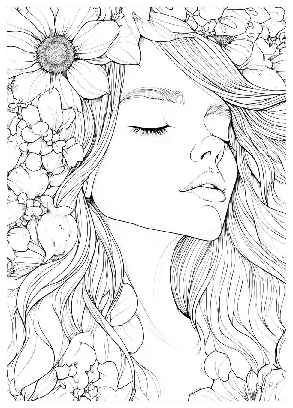 Hippie Coloring Pages-20
