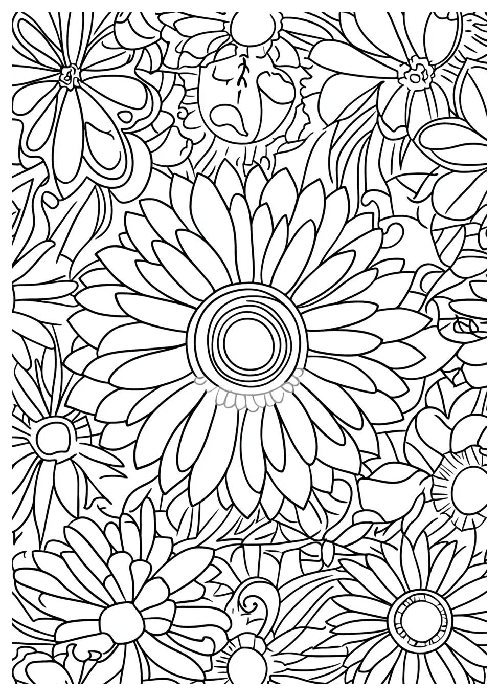 Hippie Coloring Pages-9