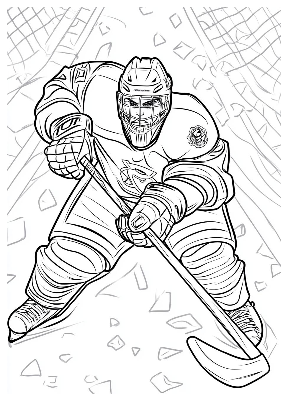 Hockey Coloring Pages-10