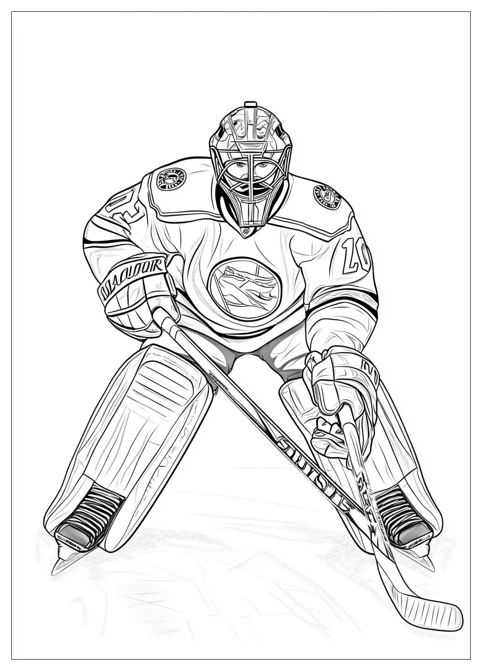 Hockey Coloring Pages-15