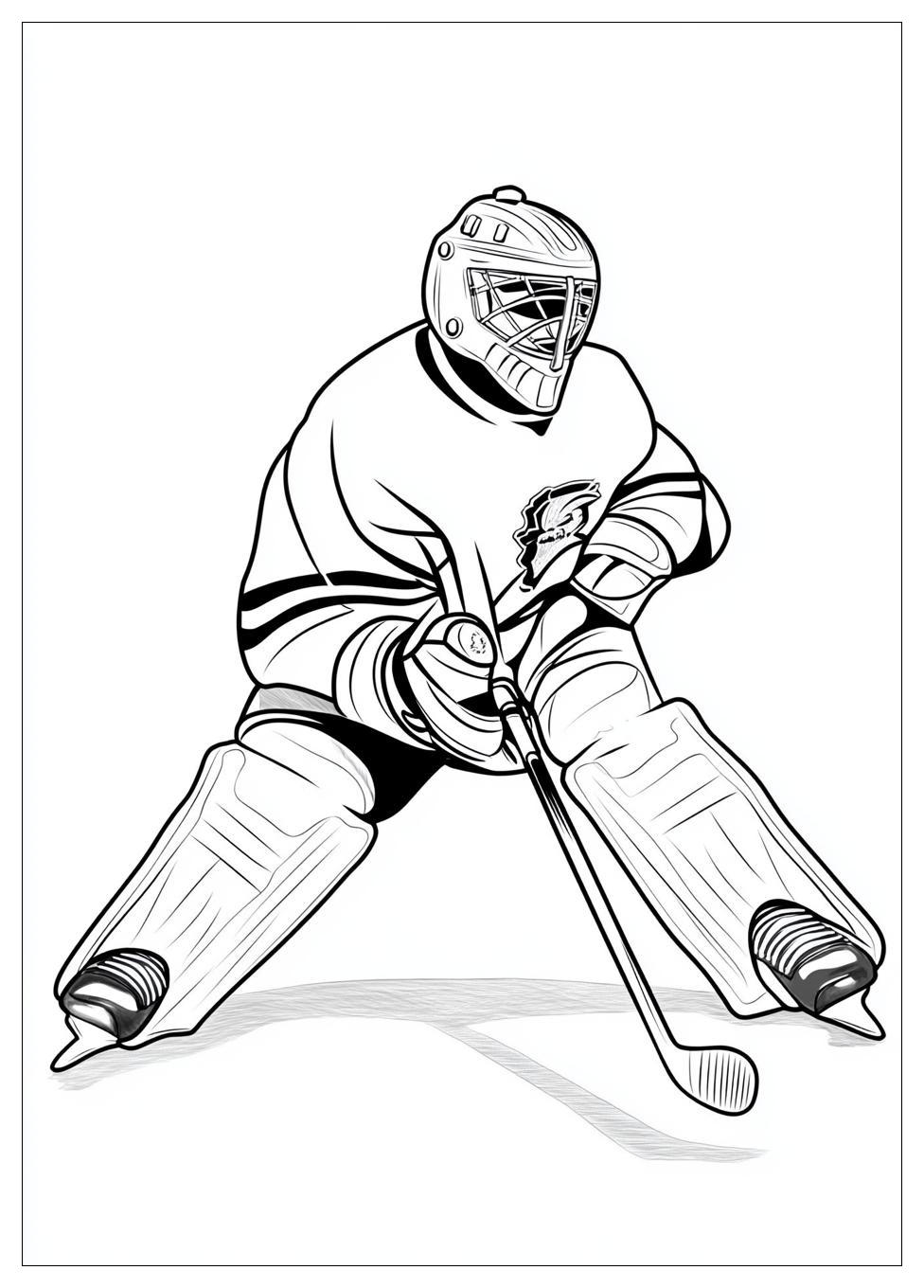 Hockey Coloring Pages-4
