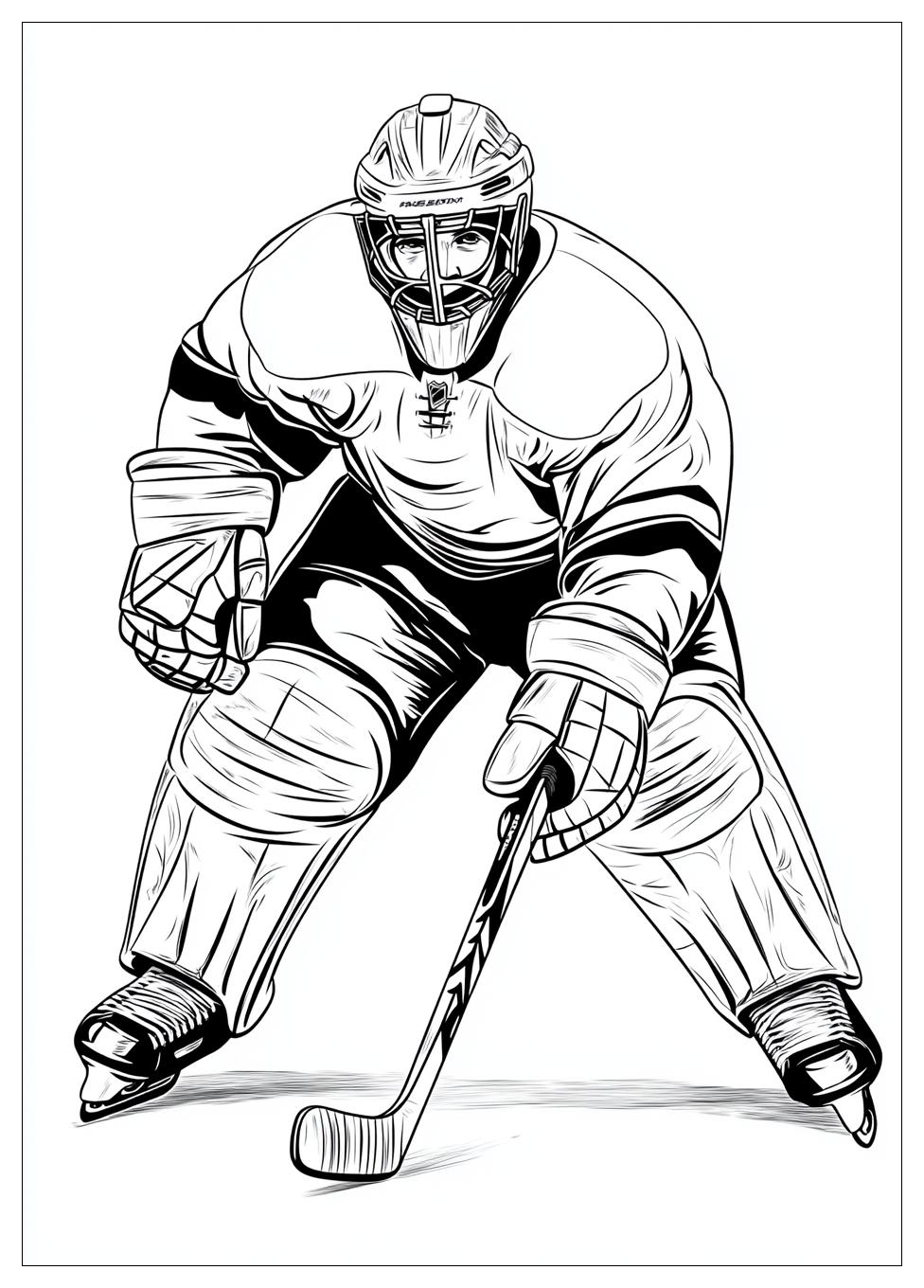 Hockey Coloring Pages-7