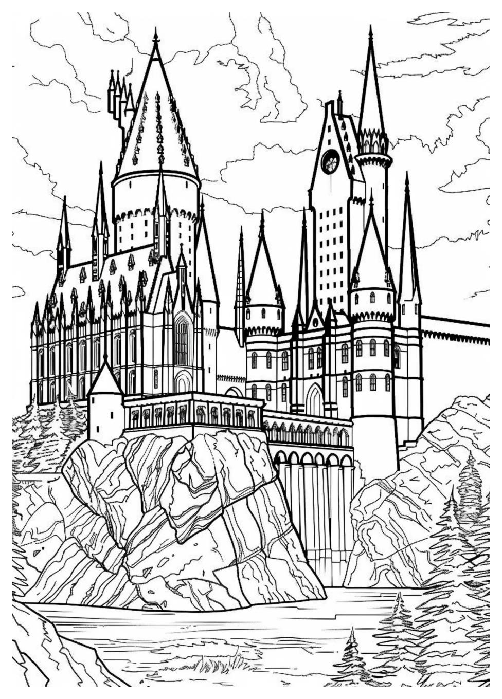 Hogwarts Coloring Pages-10
