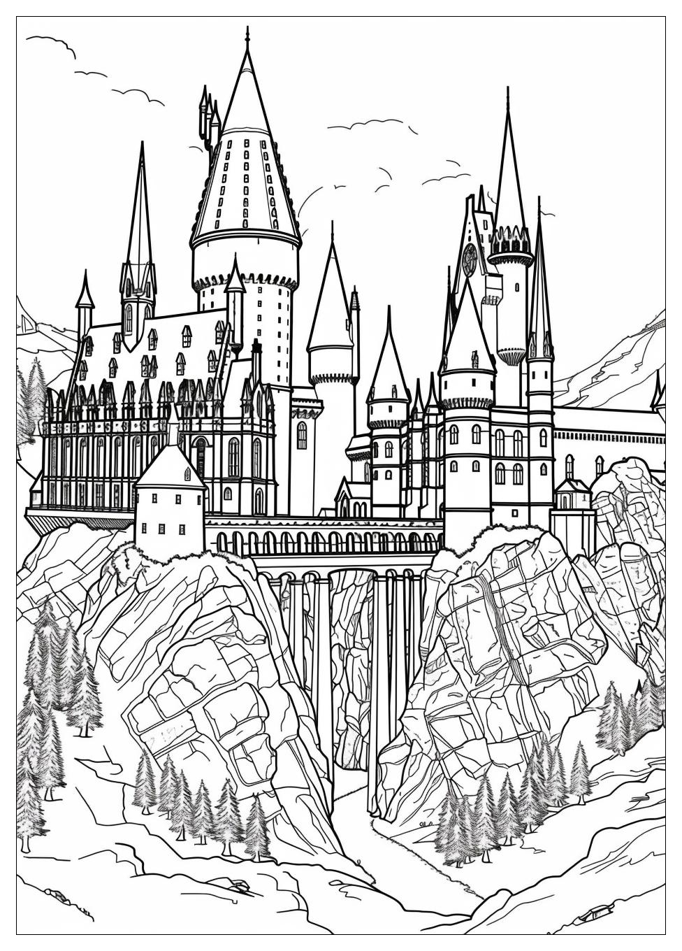Hogwarts Coloring Pages-11