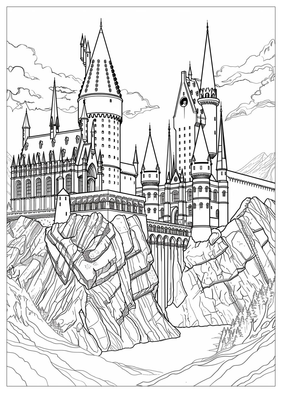 Hogwarts Coloring Pages-12