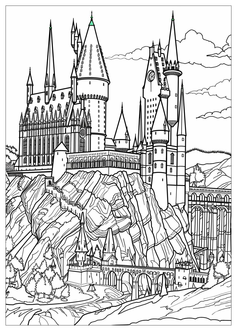 Hogwarts Coloring Pages-14