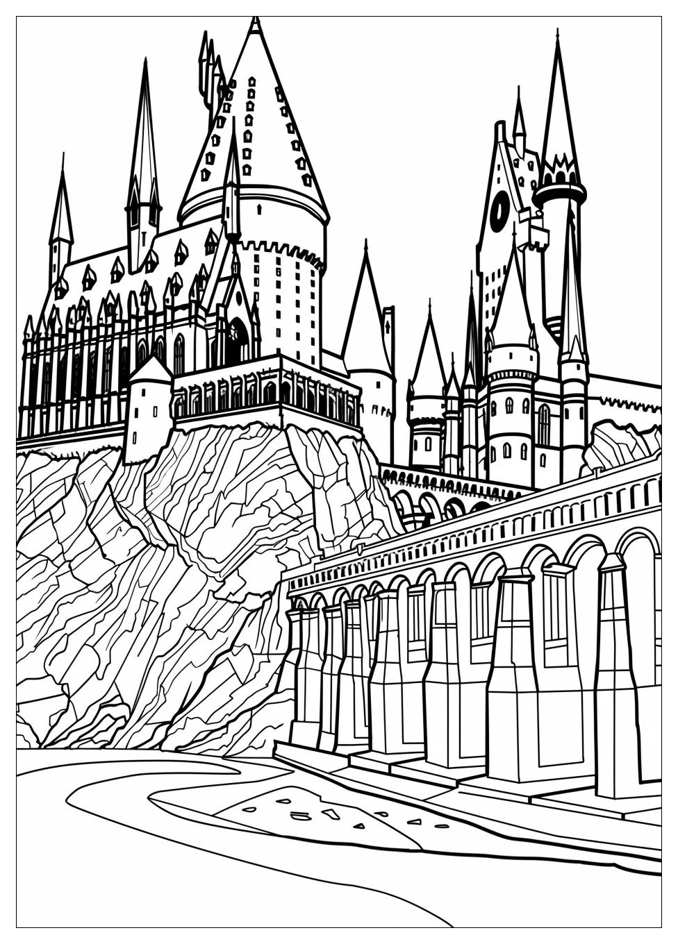 Hogwarts Coloring Pages-6