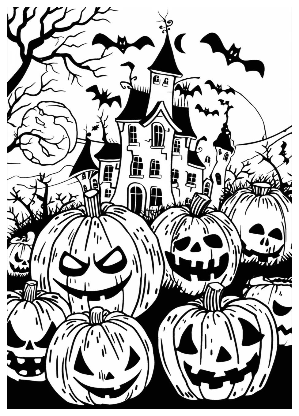 Horror Coloring Pages-12