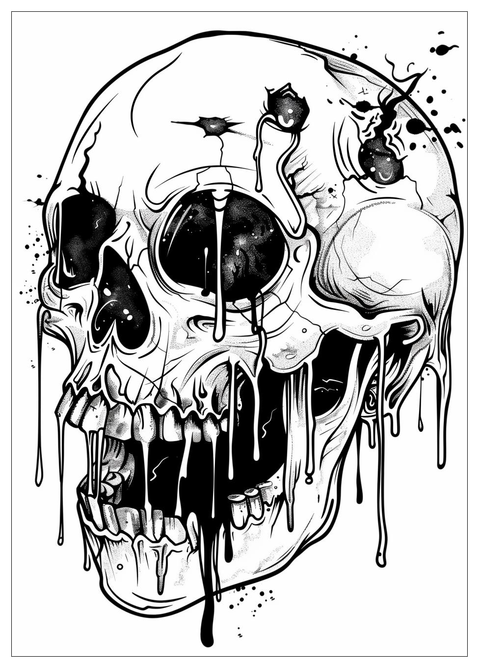 Horror Coloring Pages-20
