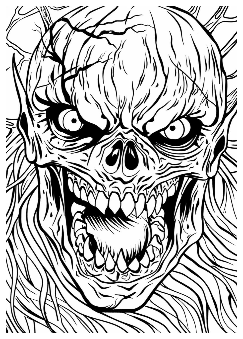 Horror Coloring Pages-3