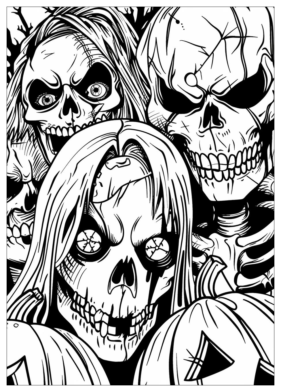Horror Coloring Pages-4