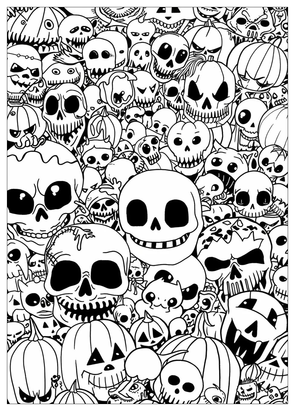 Horror Coloring Pages-8