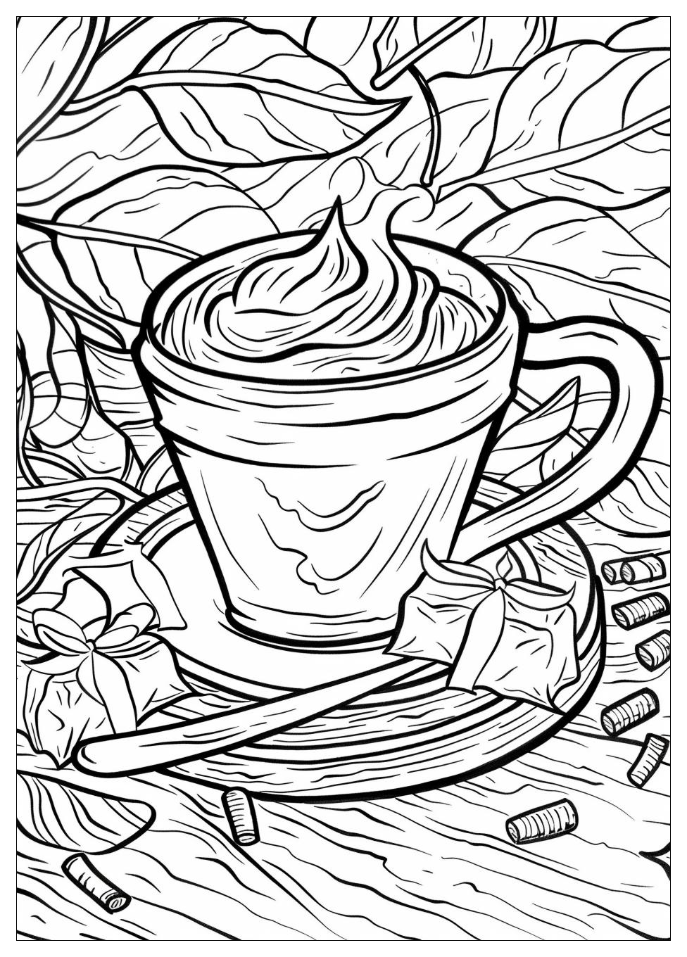 Hot Chocolate Coloring Pages-8