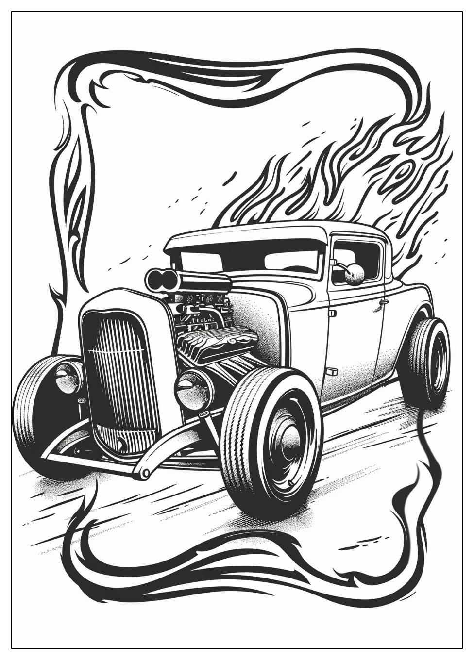 Hot Rod Coloring Pages-3