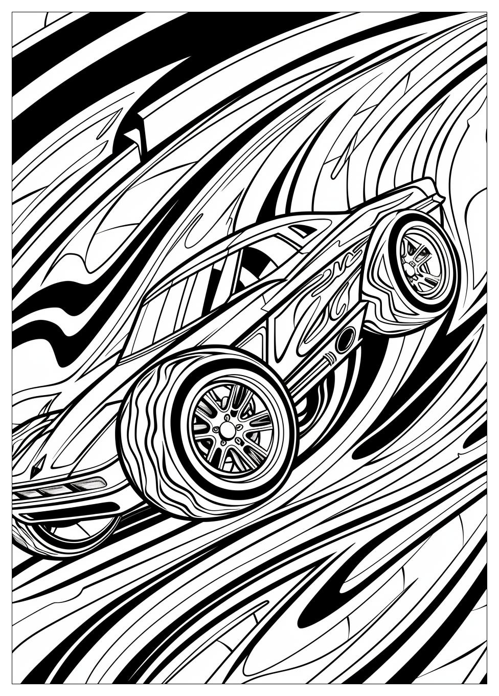 Hot Wheels Coloring Pages-1
