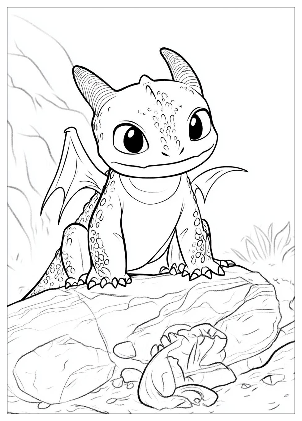 How To Train Your Dragon Coloring Pages-10