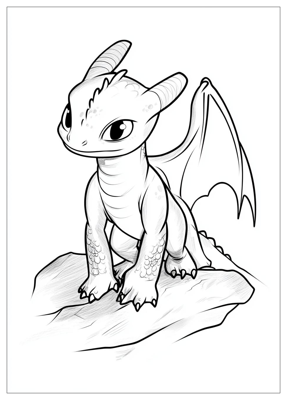 How To Train Your Dragon Coloring Pages-15
