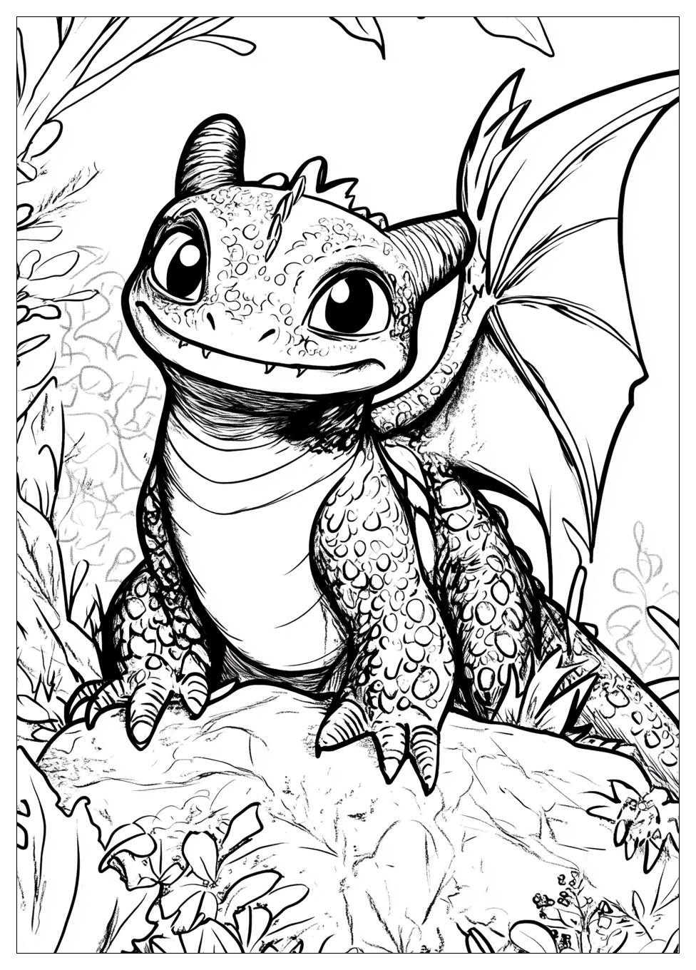 How To Train Your Dragon Coloring Pages-17