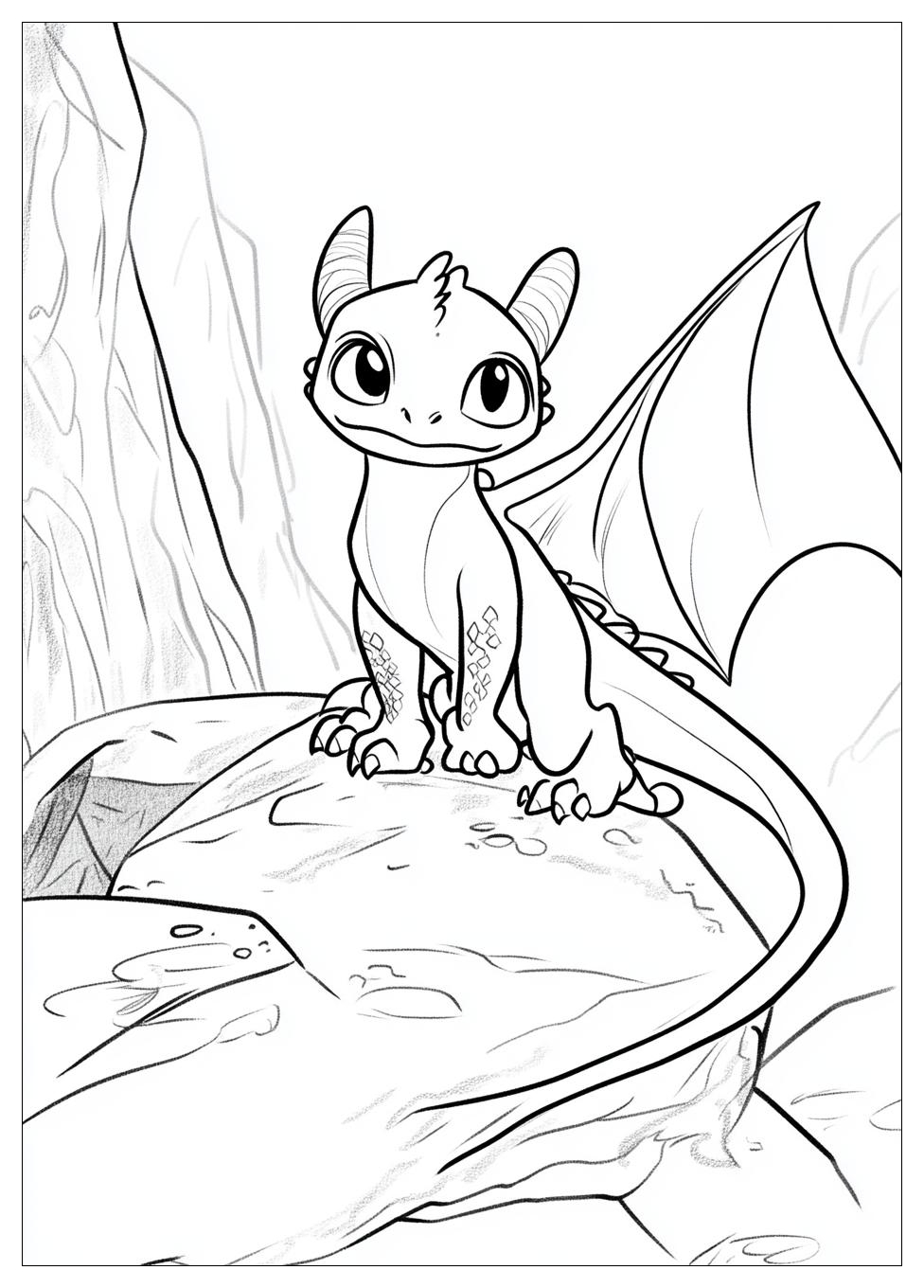 How To Train Your Dragon Coloring Pages-7