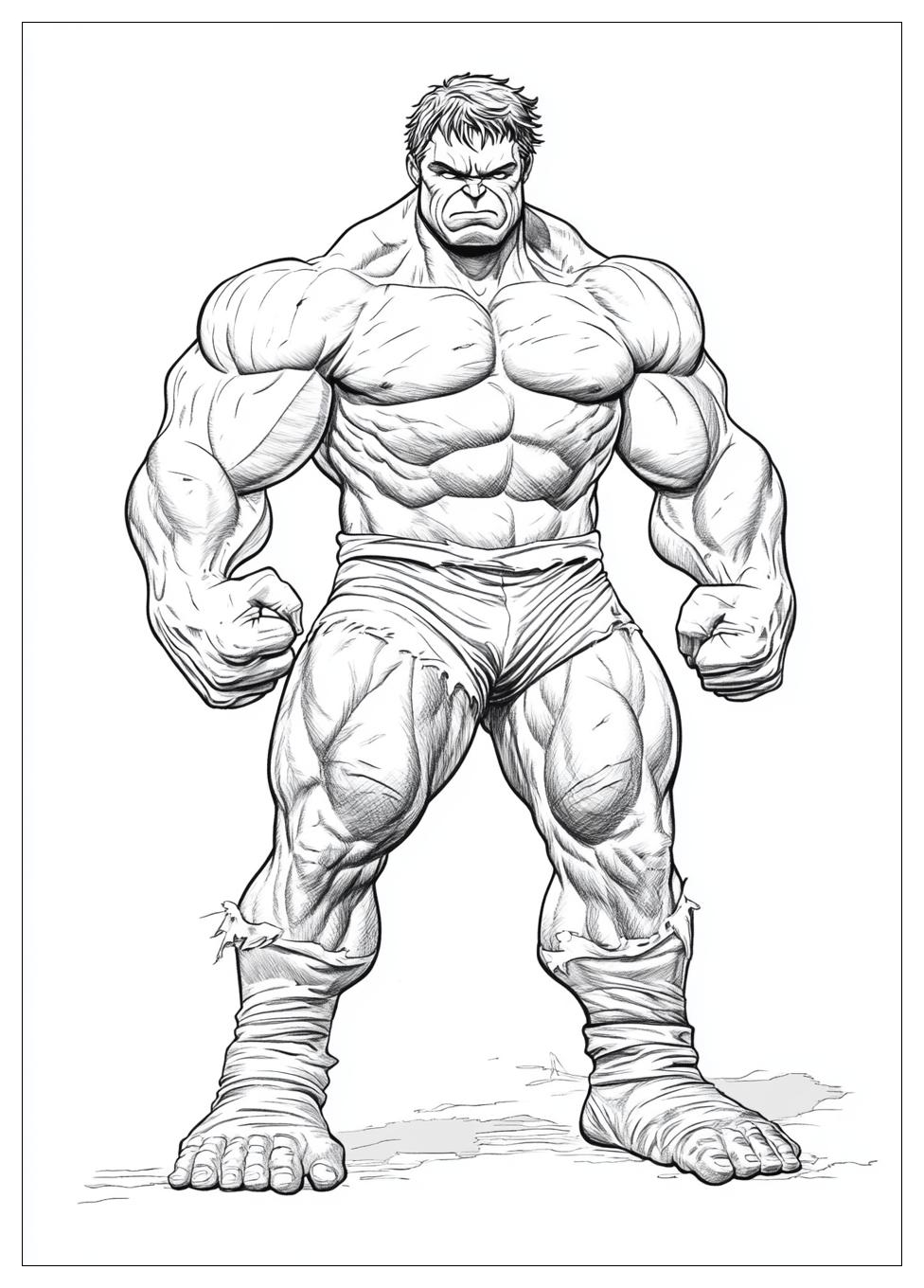 Free Printable Hulk Coloring Pages 10 Hulk Coloring Pages-10