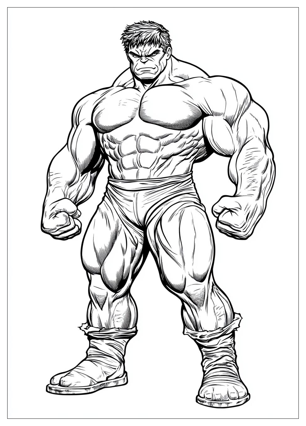 Free Printable Hulk Coloring Pages 12 Hulk Coloring Pages-12
