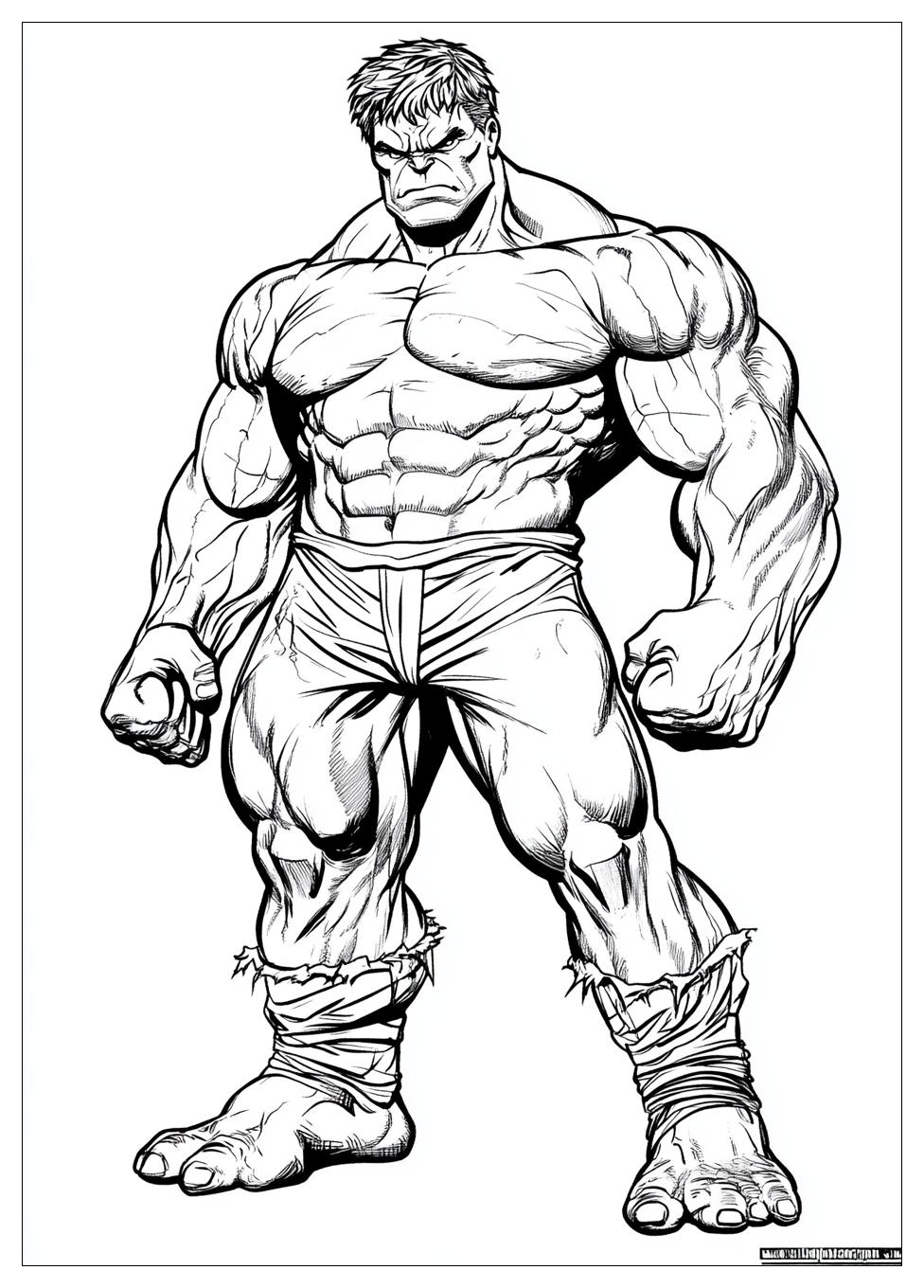Free Printable Hulk Coloring Pages 14 Hulk Coloring Pages-14